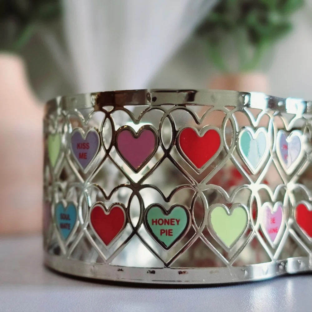Limited Edition Sweethearts × Bath & Body Works Vanity Heart Mirror Tray